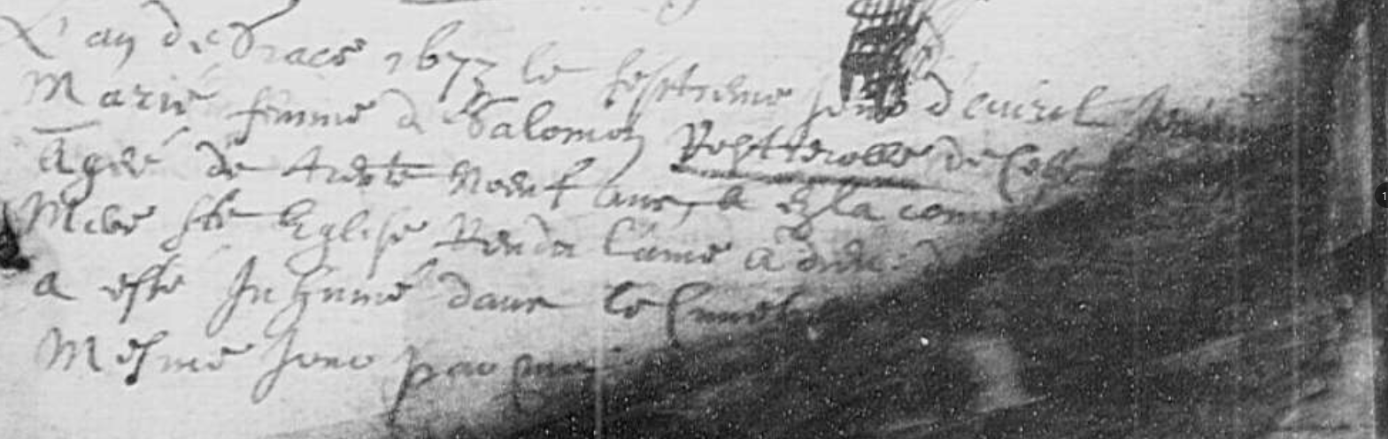 Décès 1673