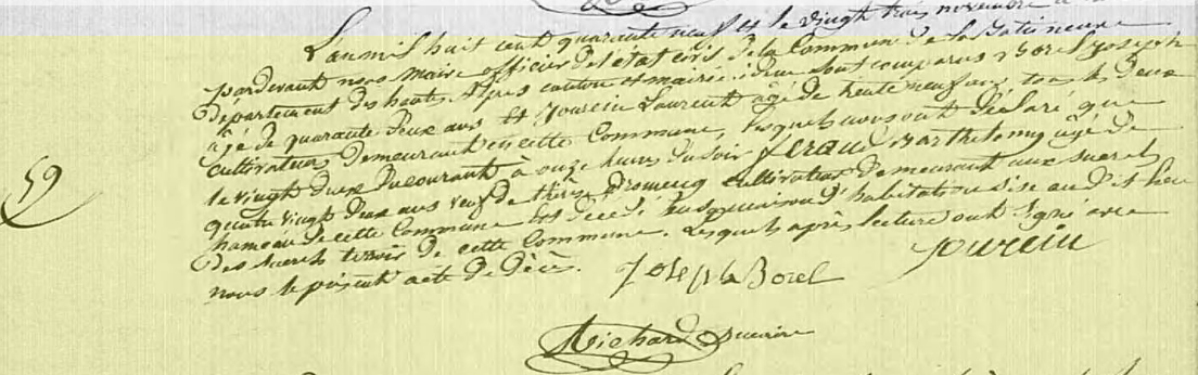 Décès 1849