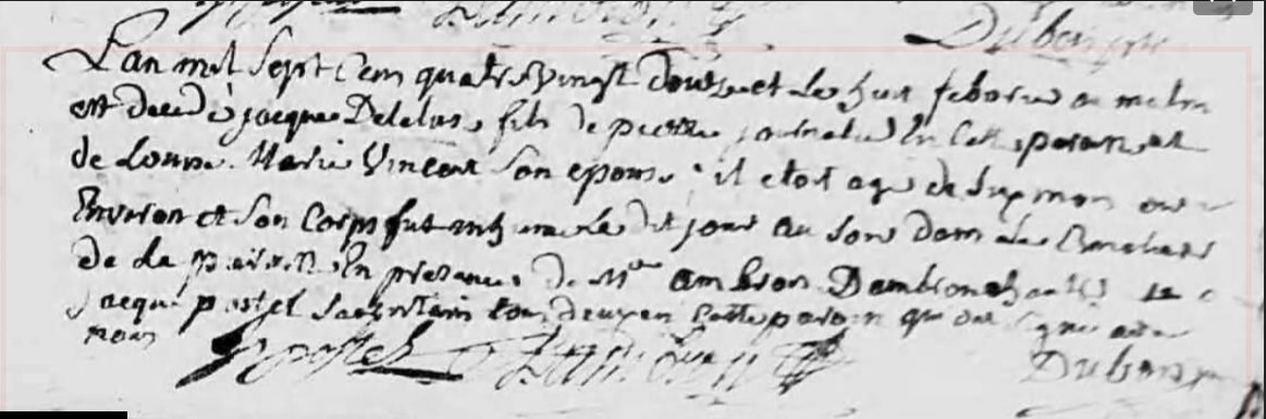 Décès 1792