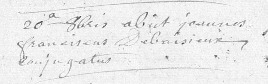 Décès 1754