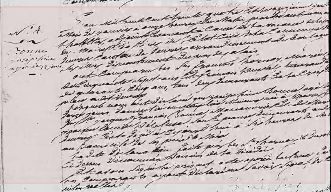 Décès 1834