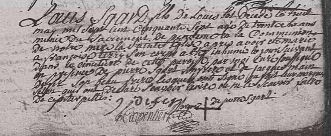 Décès 1757