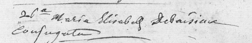 Décès 1763