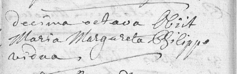 Décès 1739