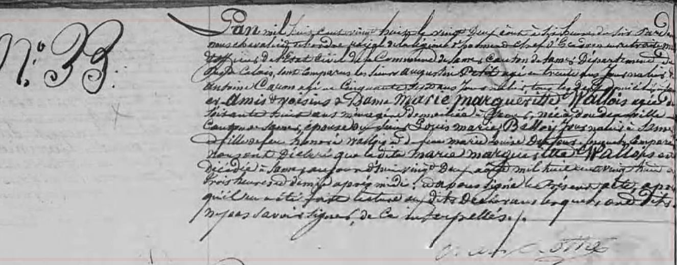 Décès 1828