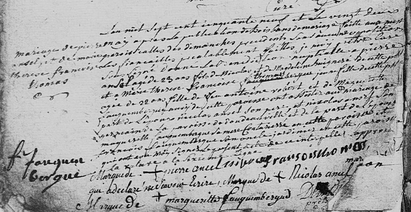 Mariage 1759