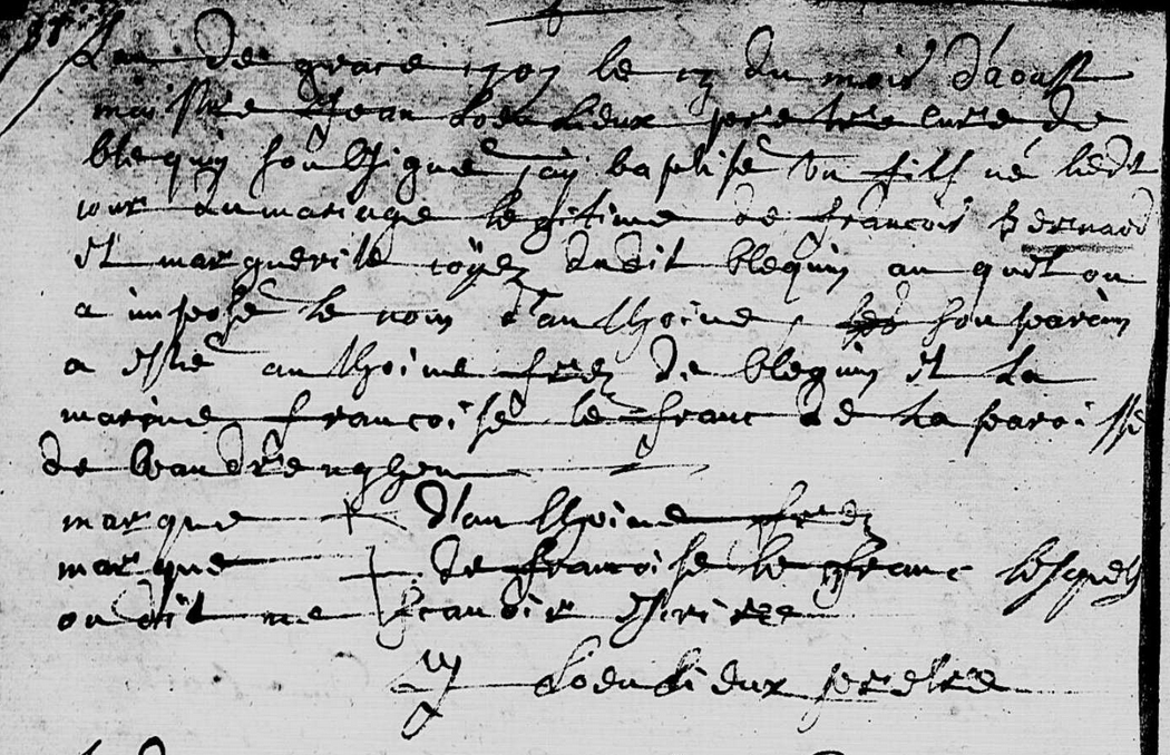 Naissance 1707