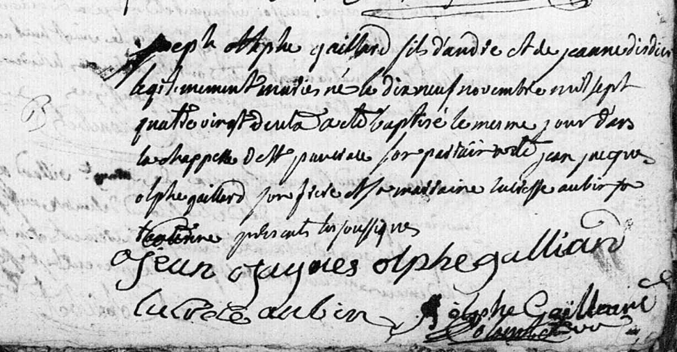Naissance 1790
