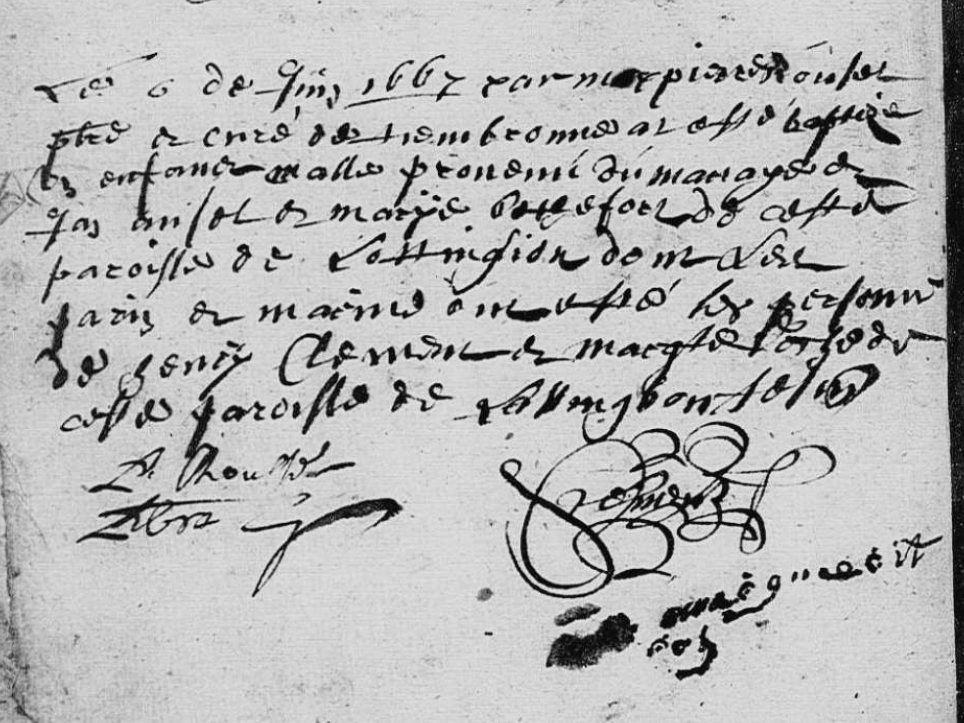 Naissance 1667