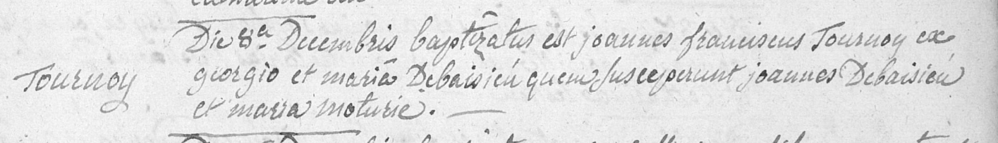 Naissance 1670
