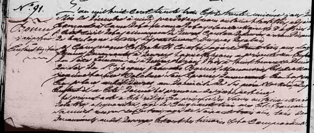 Naissance 1833