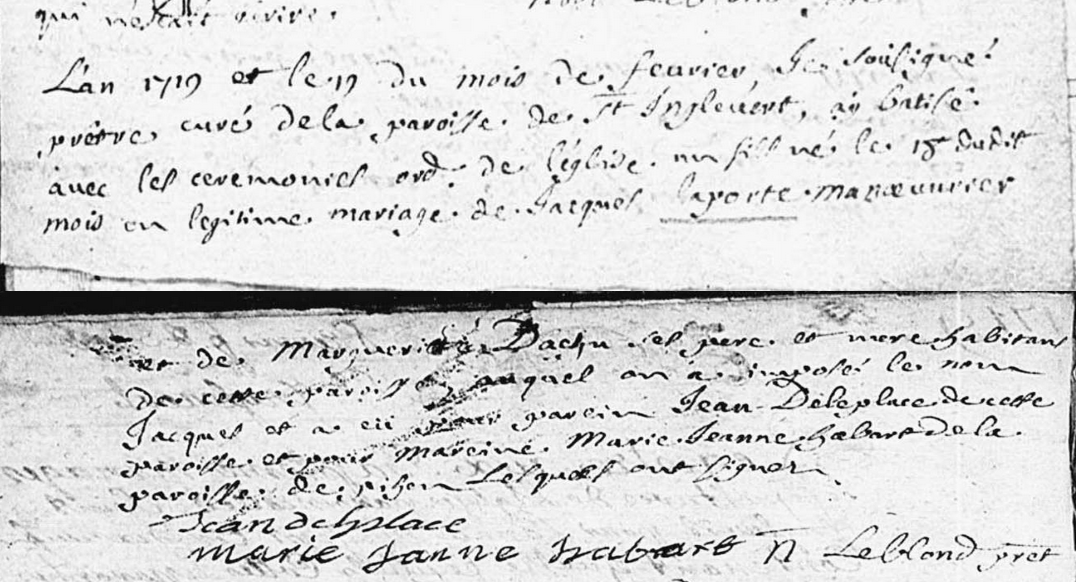Naissance 1719