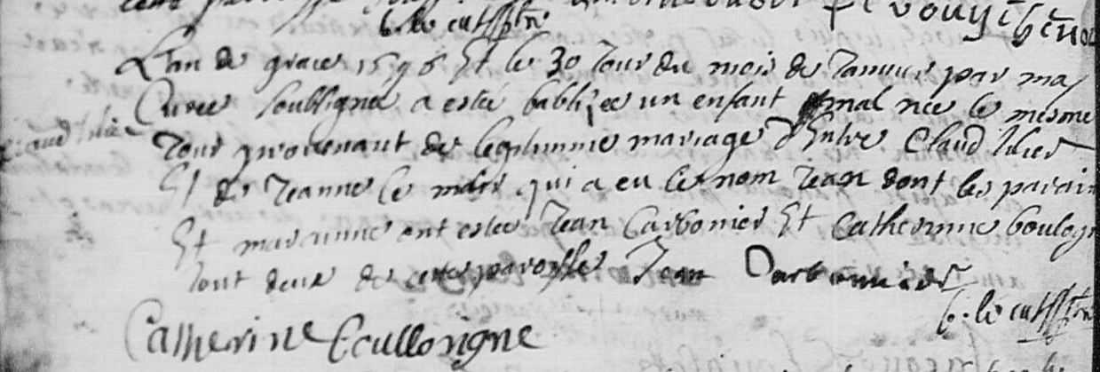 Naissance 1696