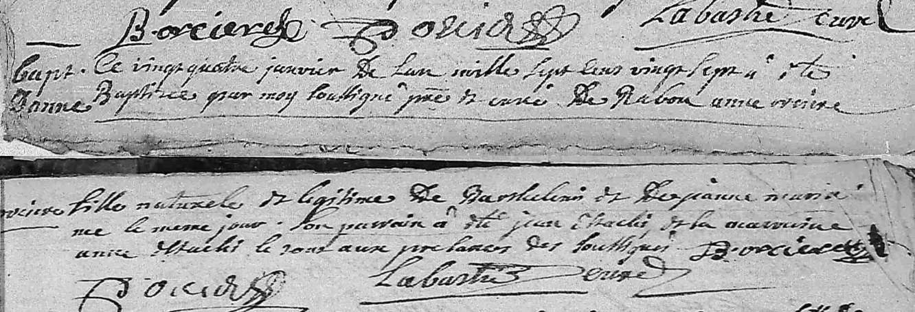 Naissance 1721