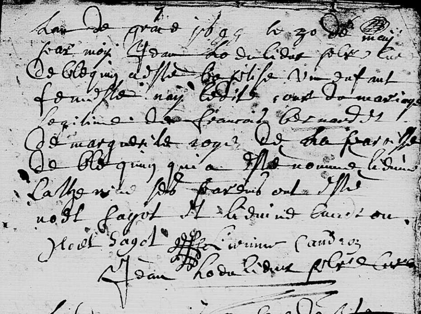 Naissance 1695