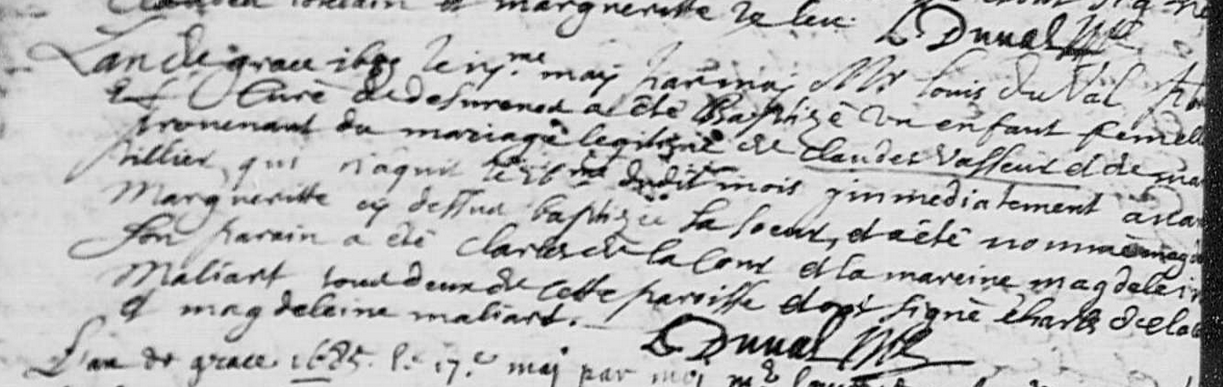 Naissance 1685