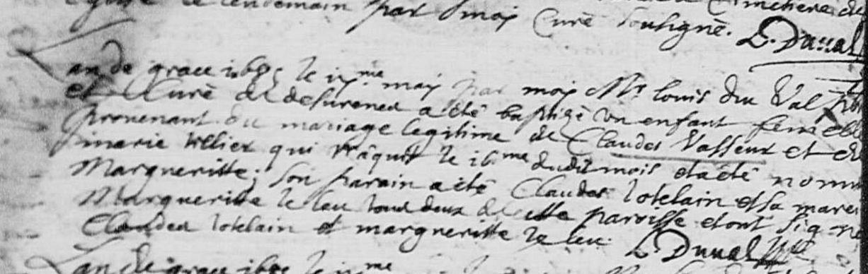 Naissance 1685