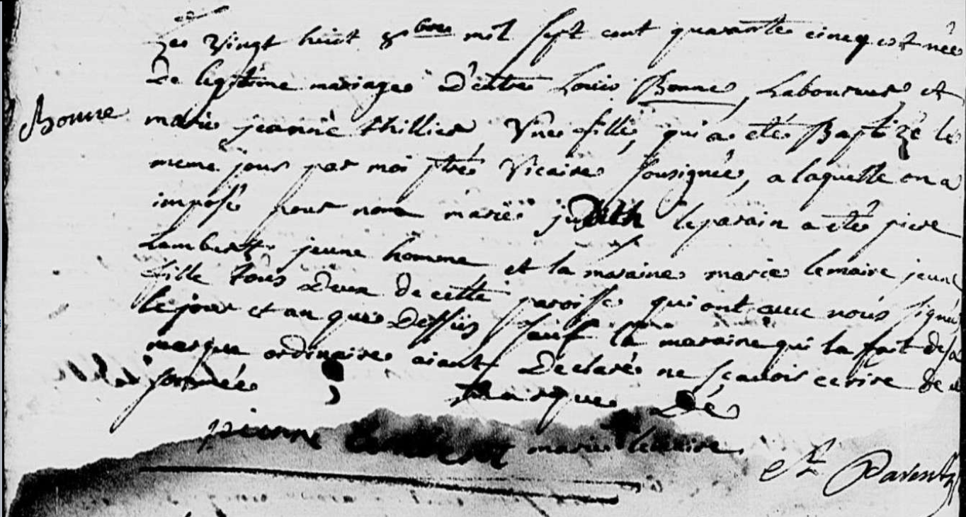 Naissance 1745