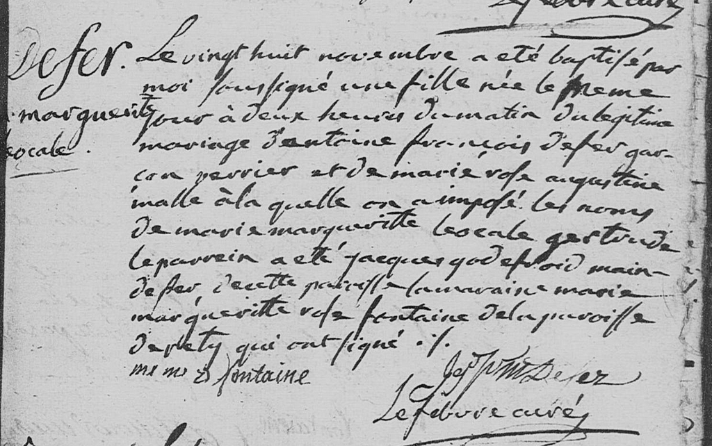 Naissance 1785